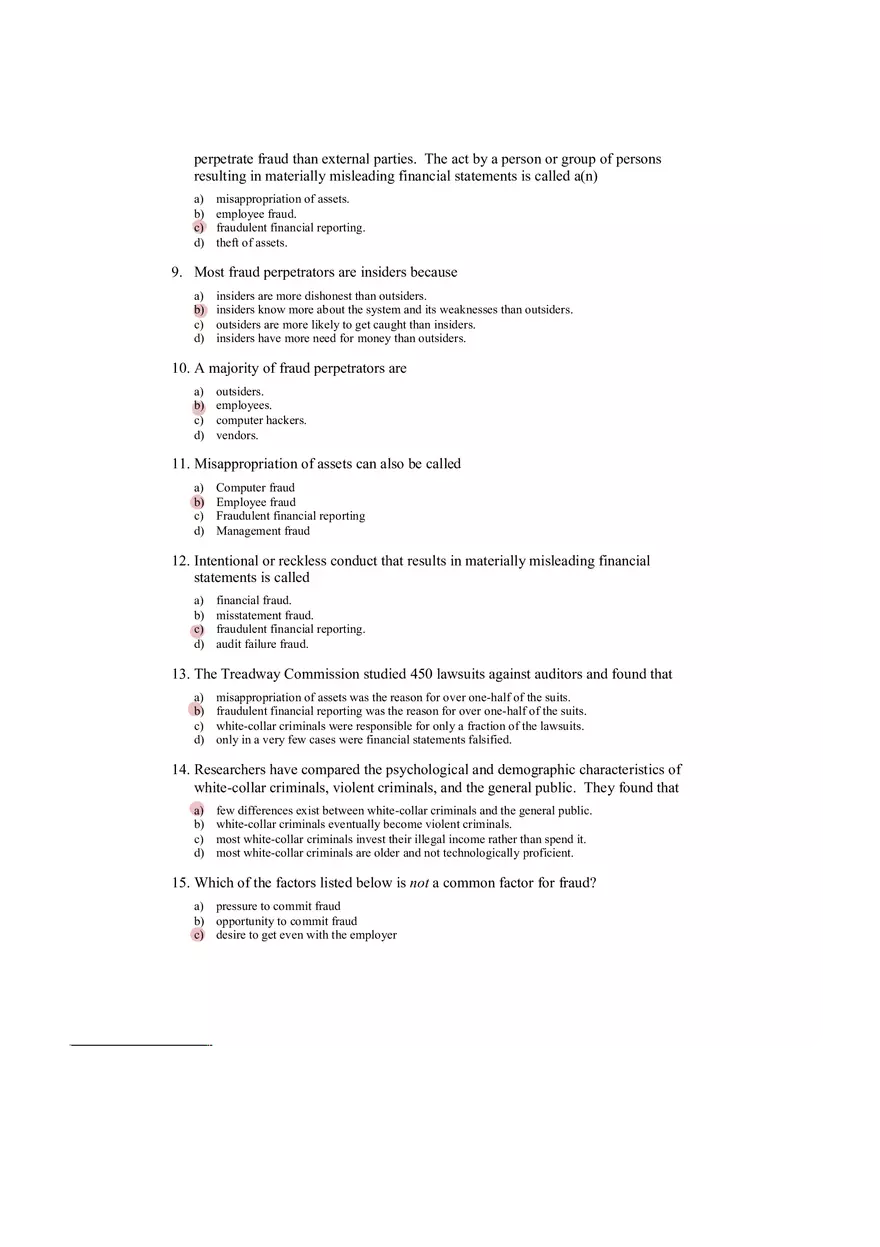 Accounting Information System Answer Key Chapter 5 - Page 9