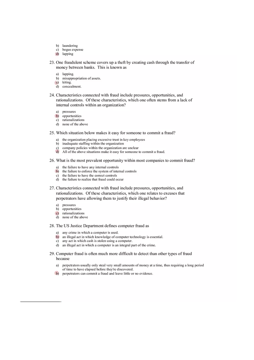 Accounting Information System Answer Key Chapter 5 - Page 11