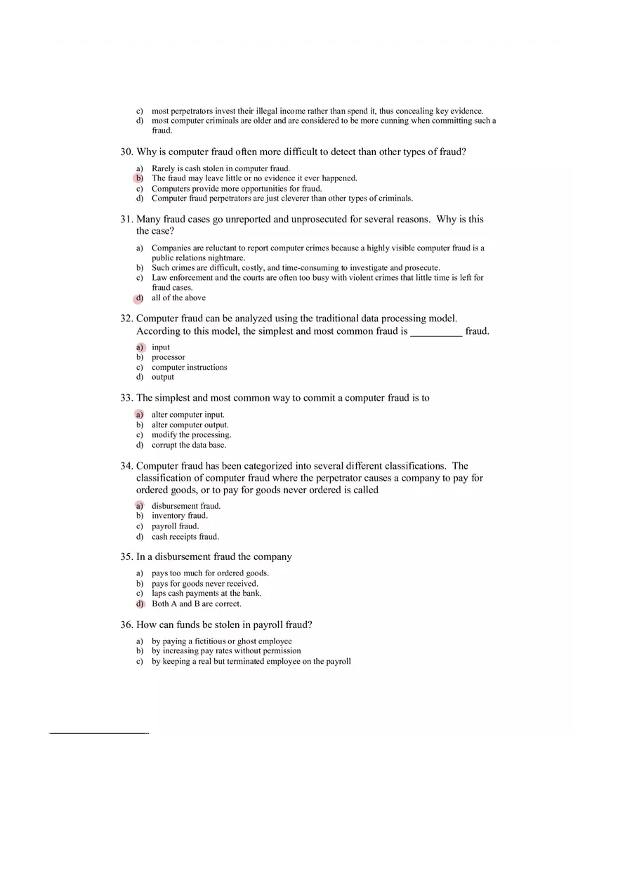 Accounting Information System Answer Key Chapter 5 - Page 12