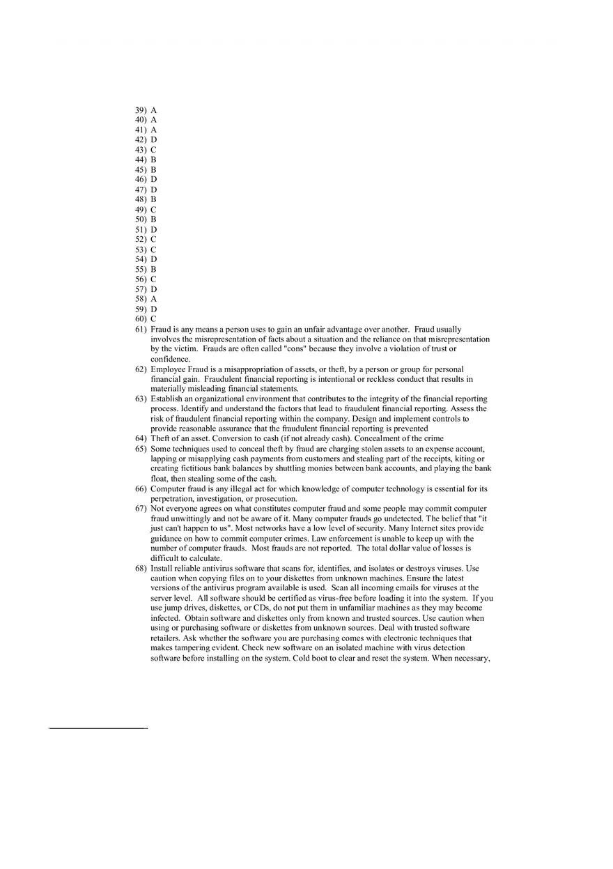 Accounting Information System Answer Key Chapter 5 - Page 2