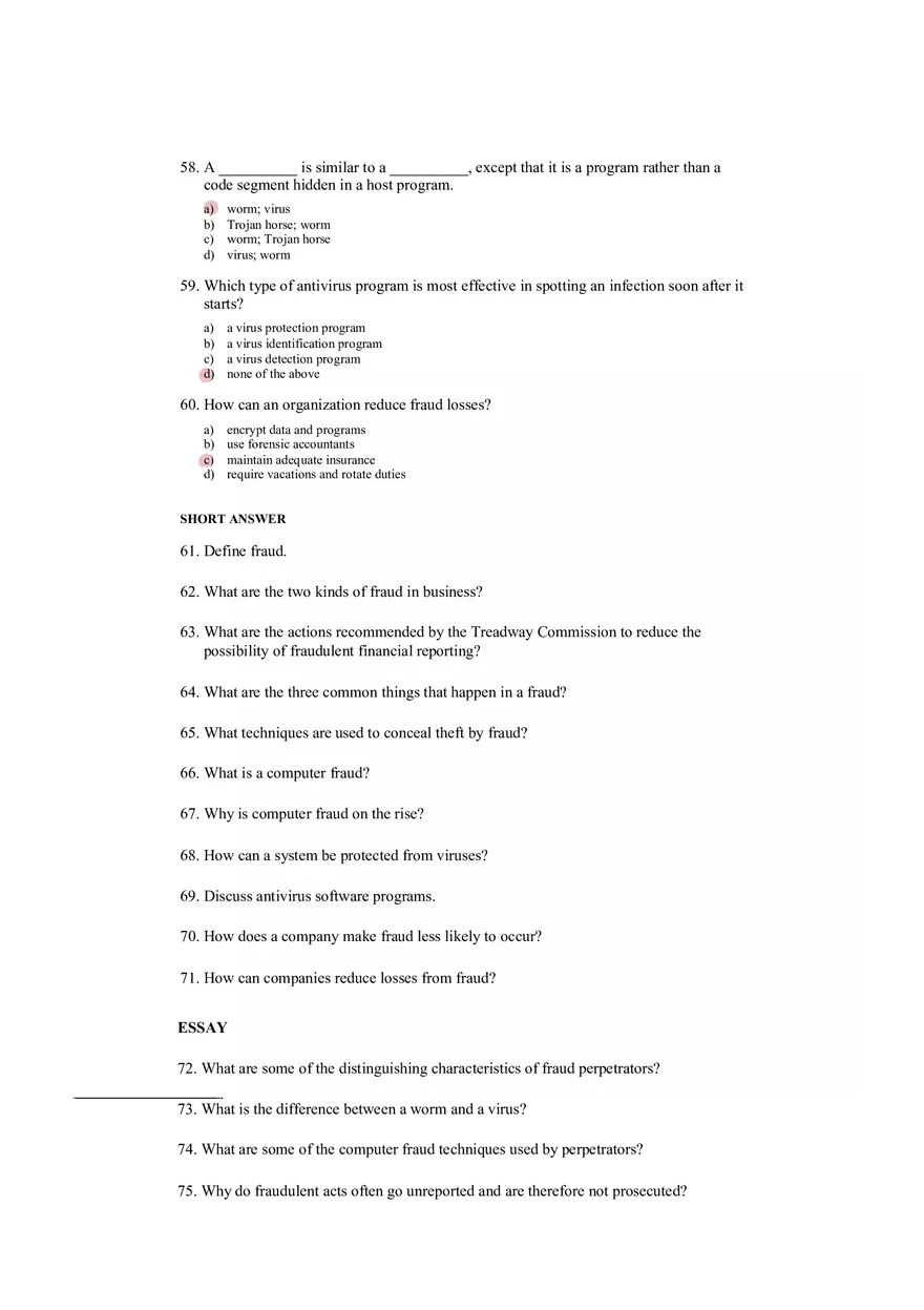 Accounting Information System Answer Key Chapter 5 - Page 5