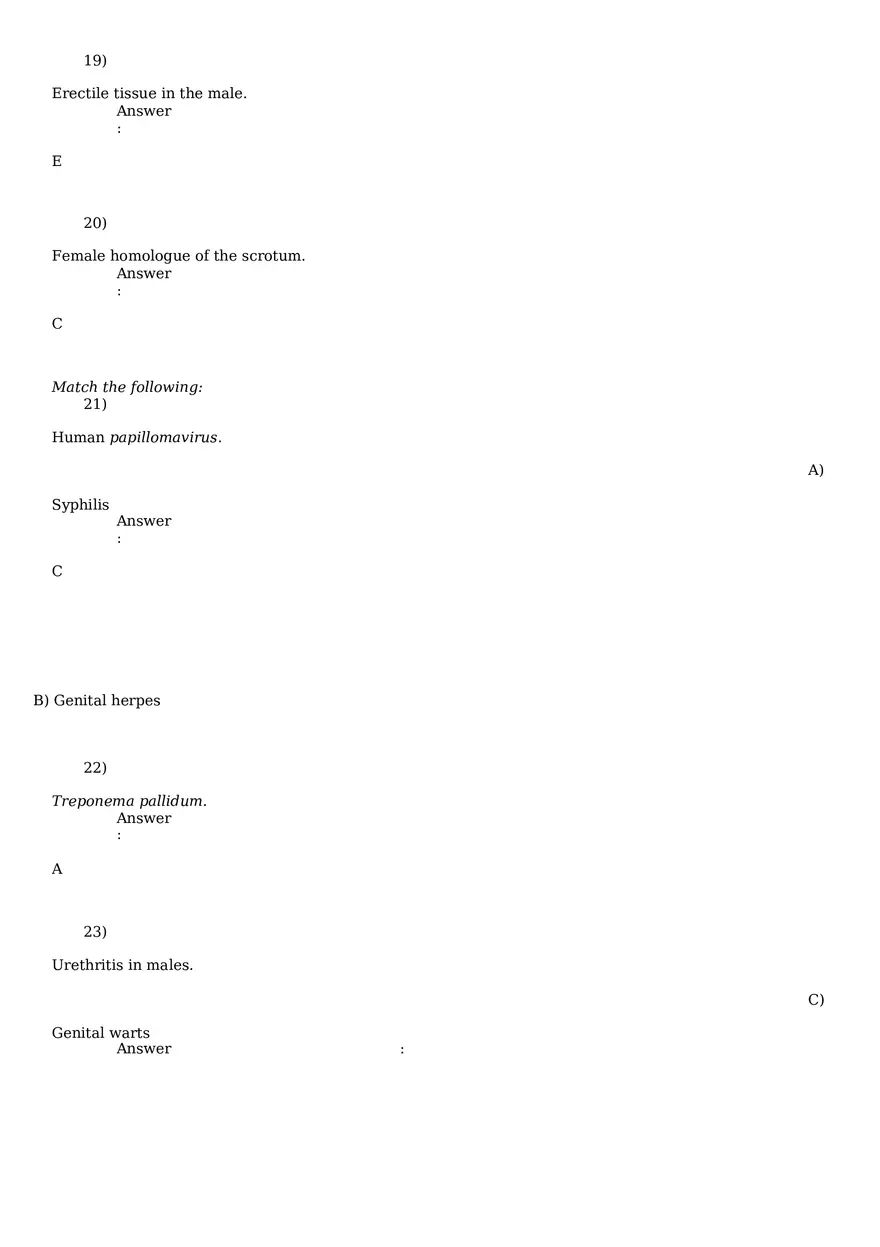 Reproductive System Practice Questions - Part 1 - Page 8
