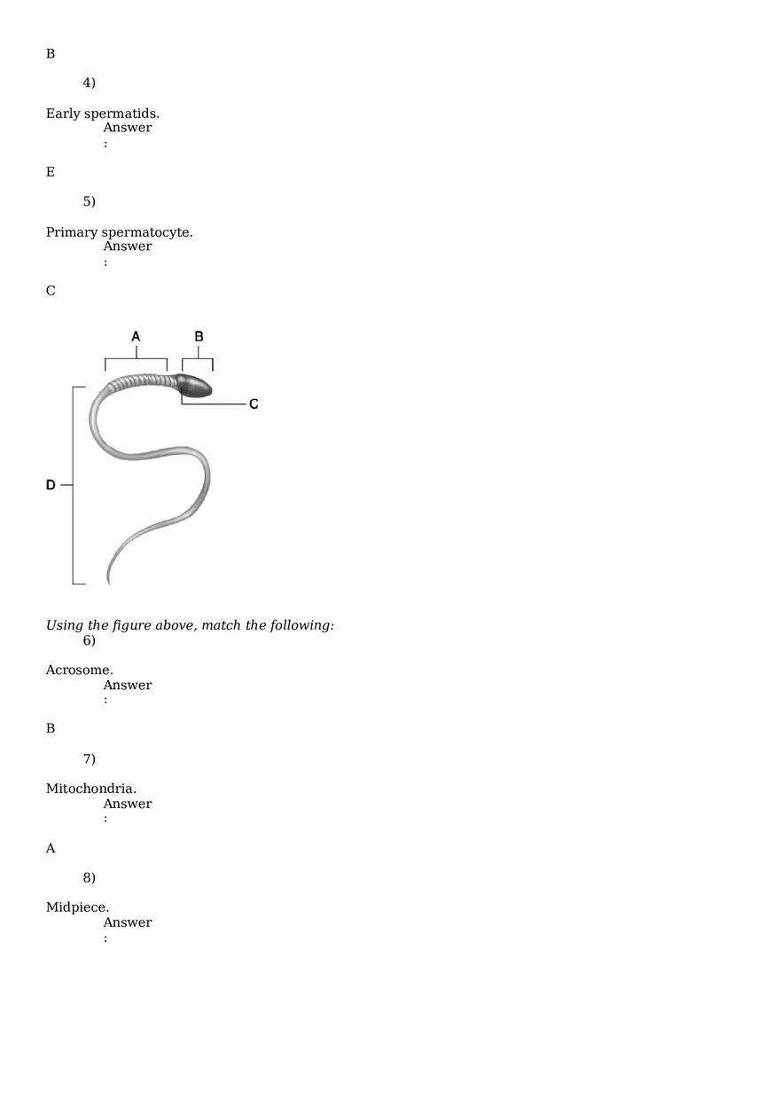 Reproductive System Practice Questions - Part 1 - Page 2