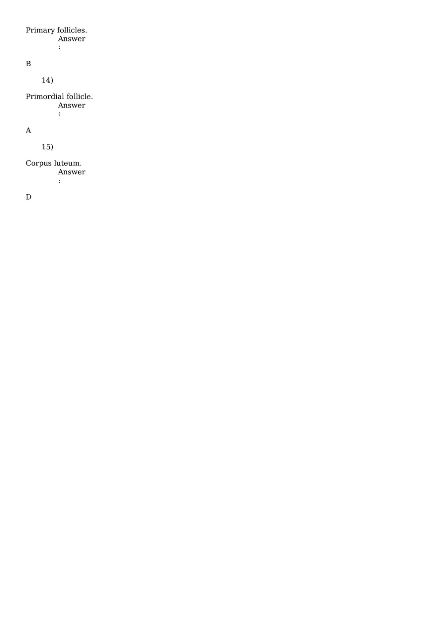 Reproductive System Practice Questions - Part 1 - Page 6