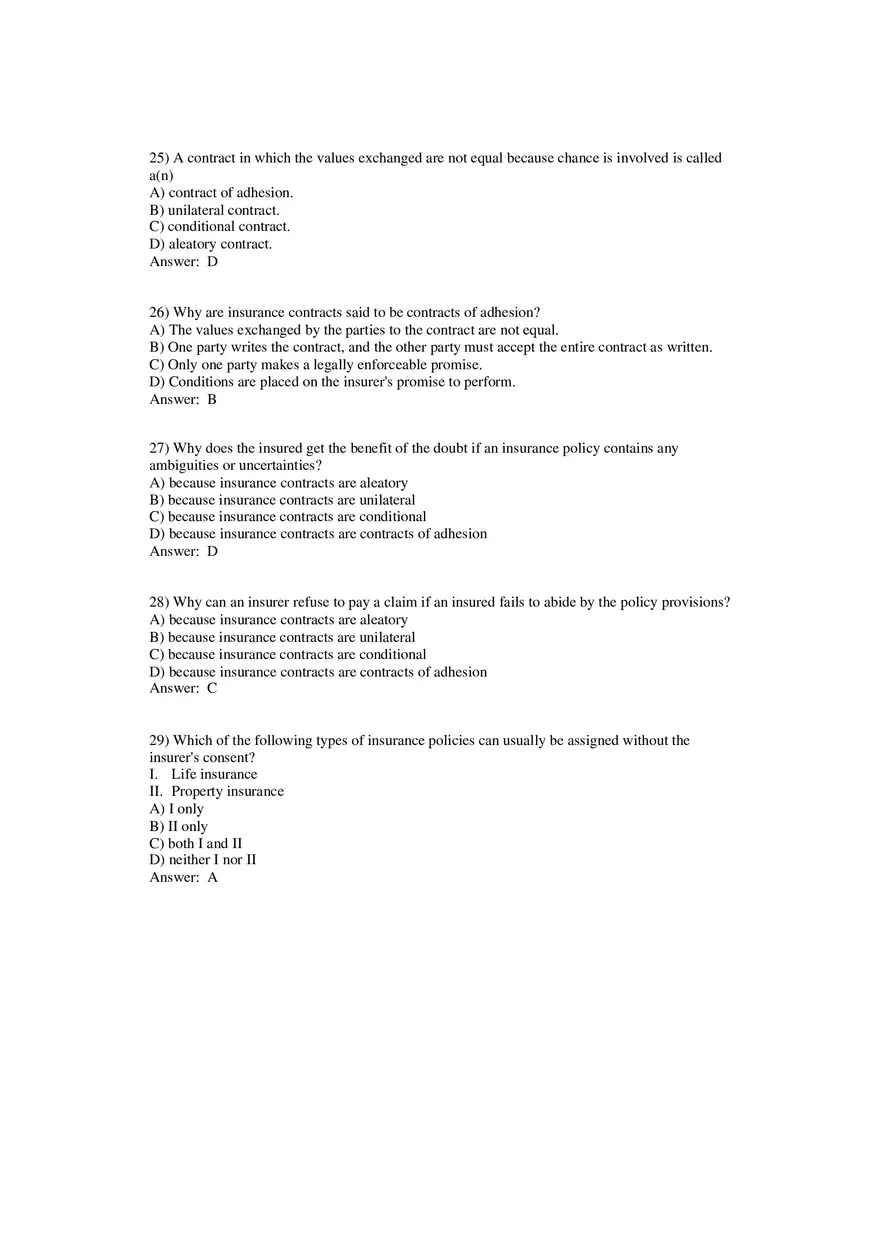 Fundamental Legal Principles Questions and Answers - Page 9