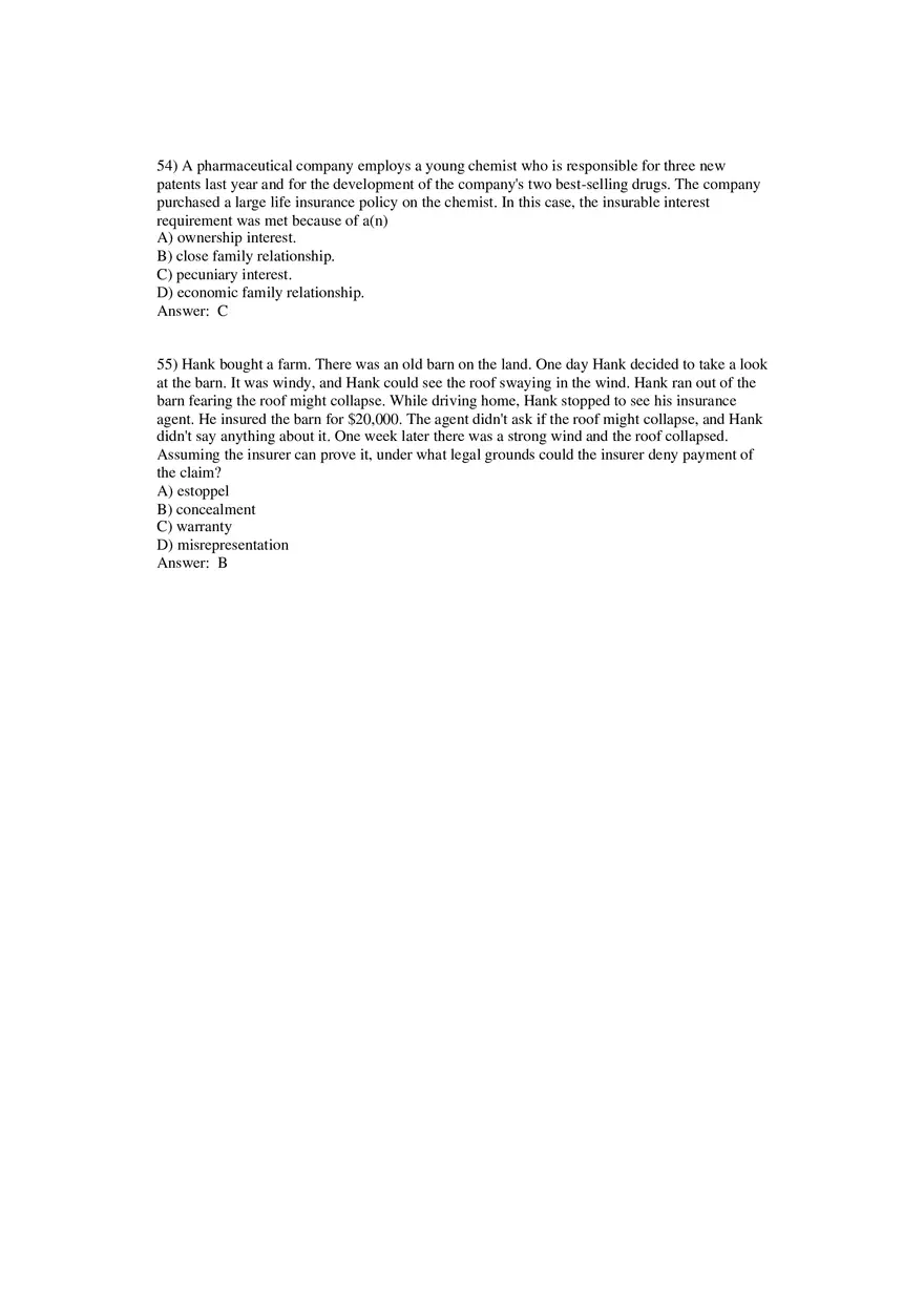 Fundamental Legal Principles Questions and Answers - Page 5