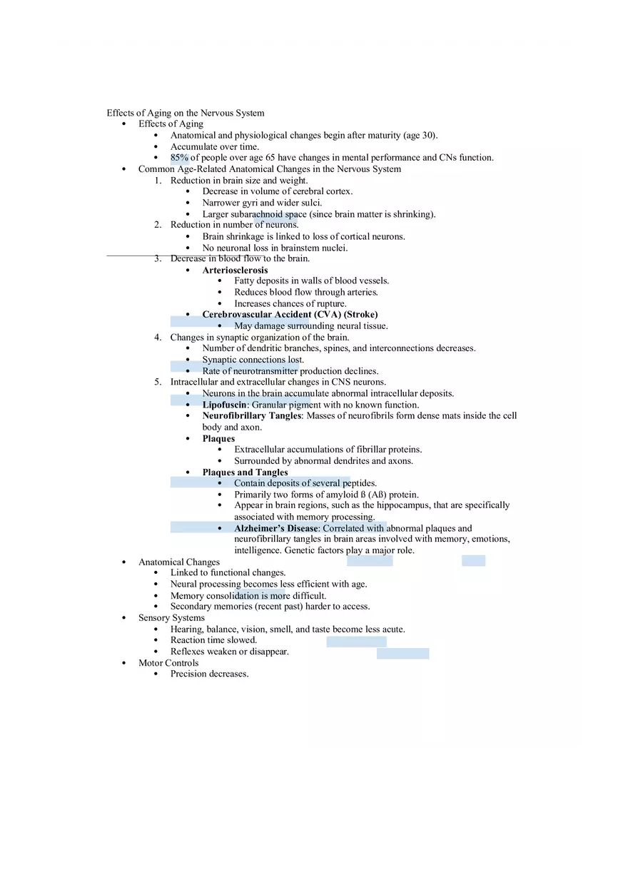 The ANS - Sympathetic and Parasympathetic Divisions - Page 9