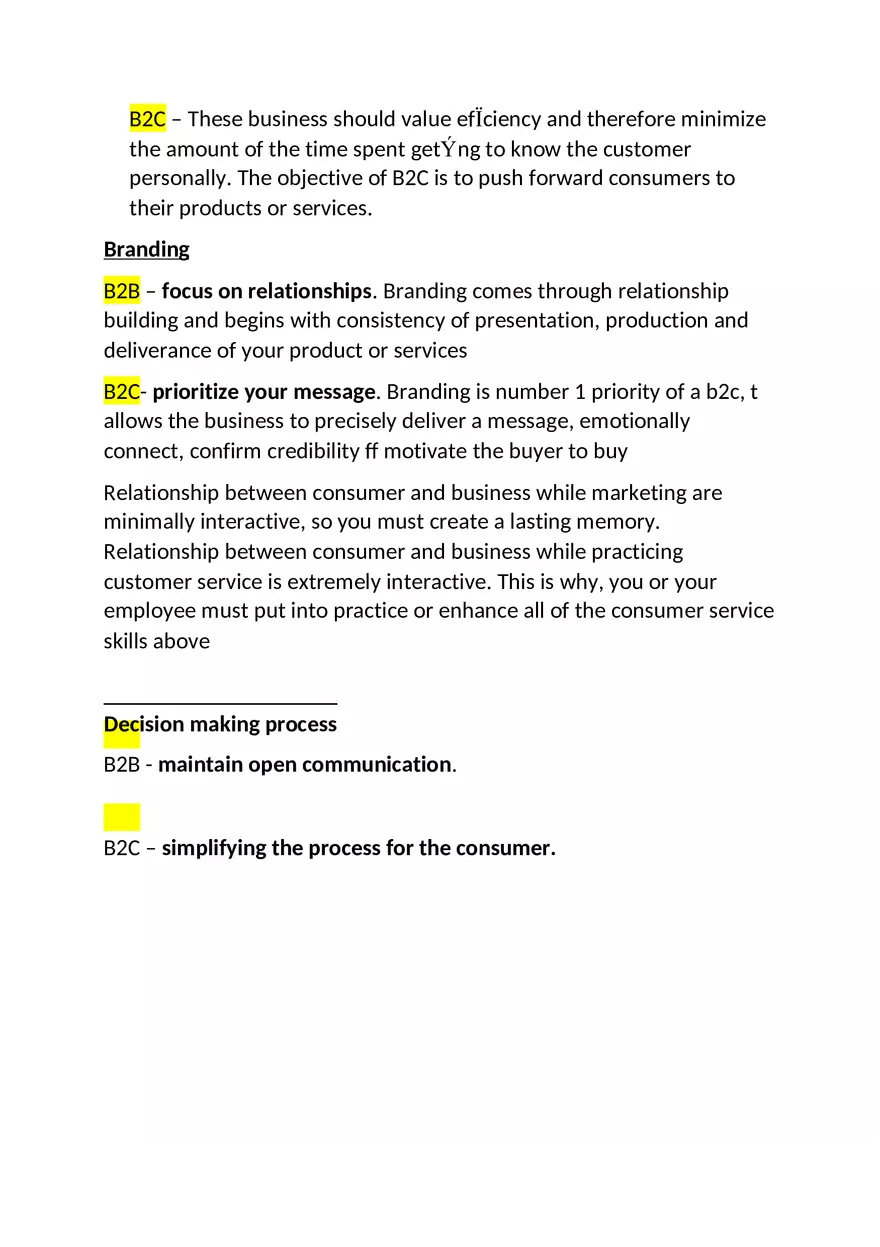 Customer Service - Lecture Notes 1-6 - Page 4