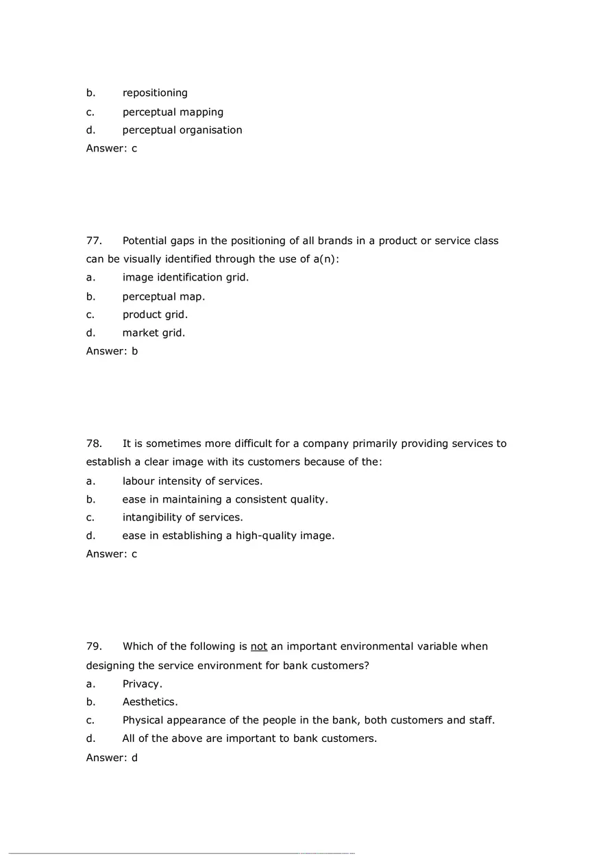 Consumer Perception Chapter 5 Answer Key 3 - Page 5