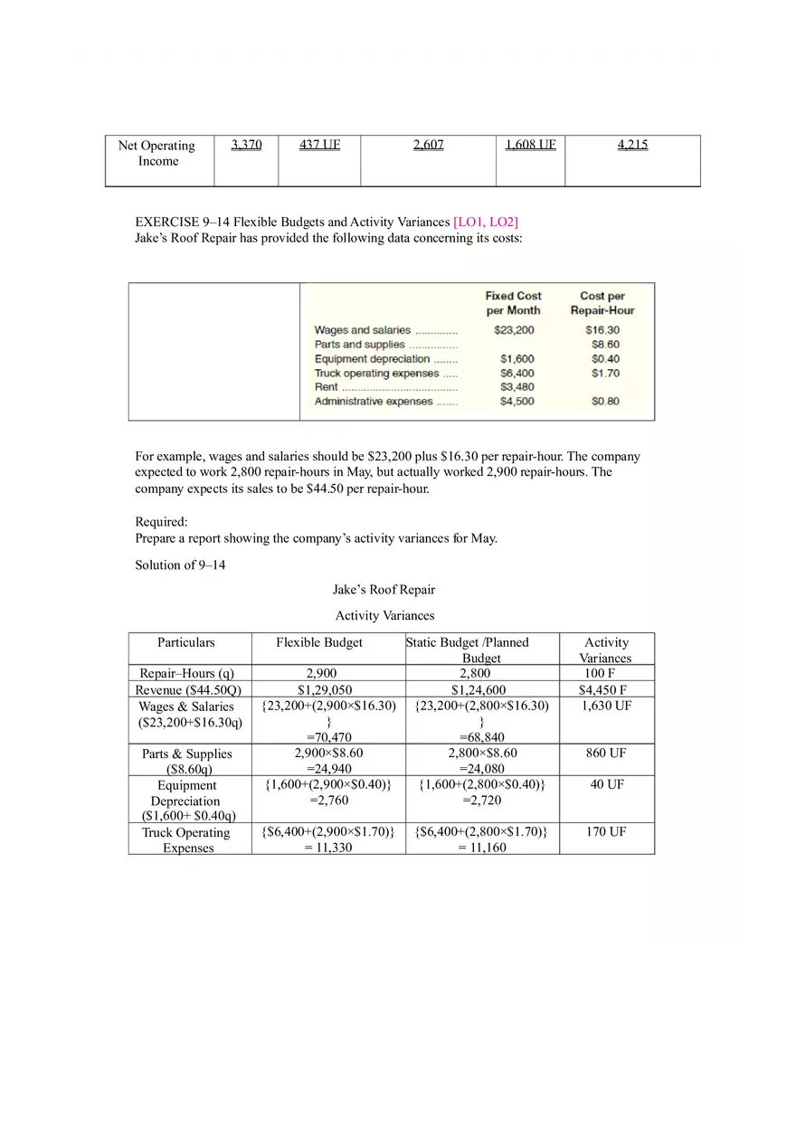 Flexible Budget Solutions - Page 3