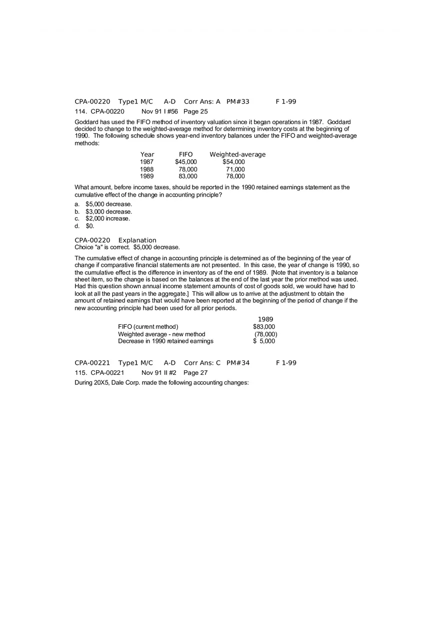 Questions in Financial Acc Answers Part 6 - Page 1