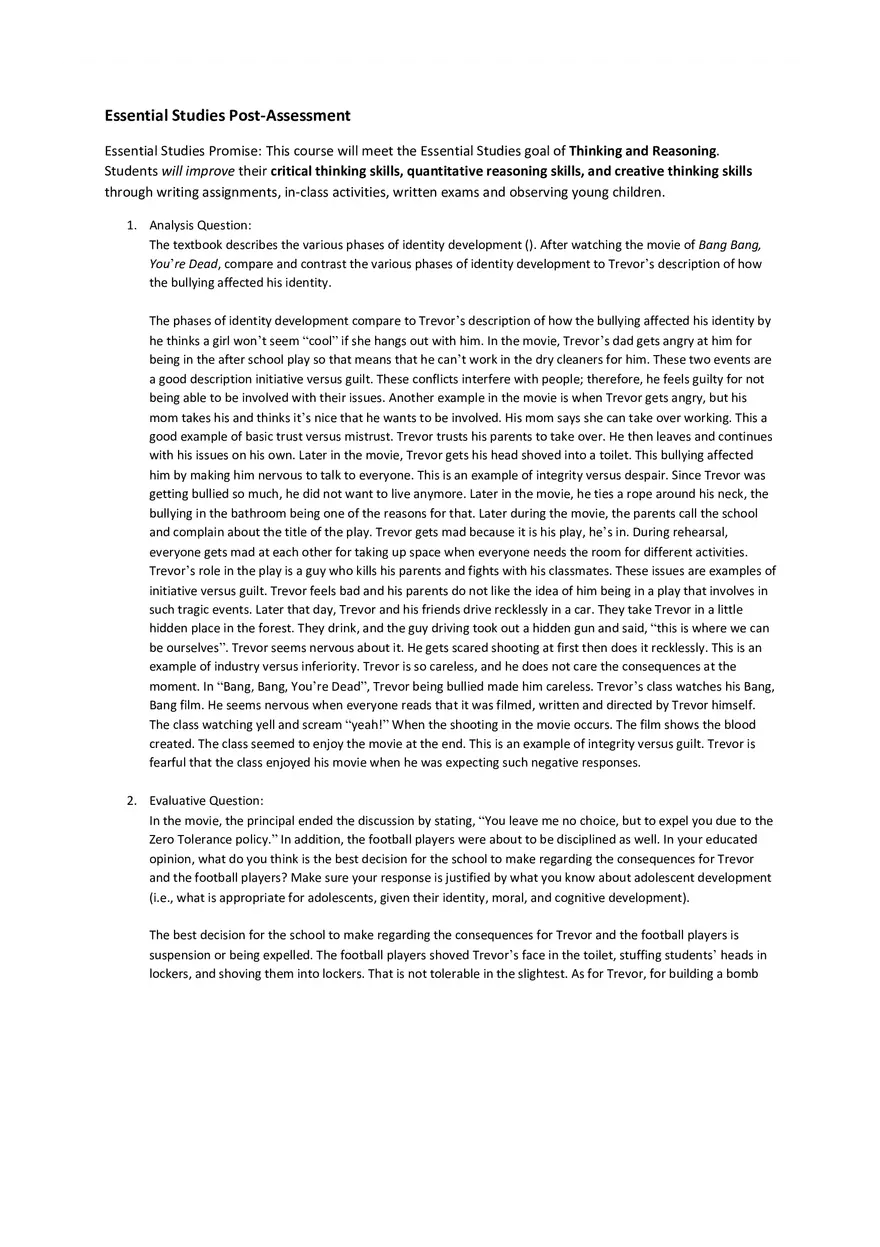 Bang, Bang, You're Dead Movie - Page 1