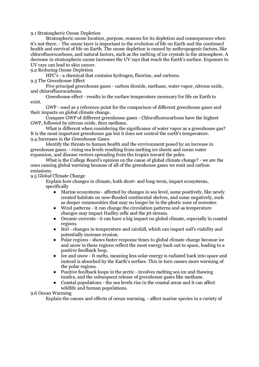 Stratospheric Ozone Depletion - Page 1