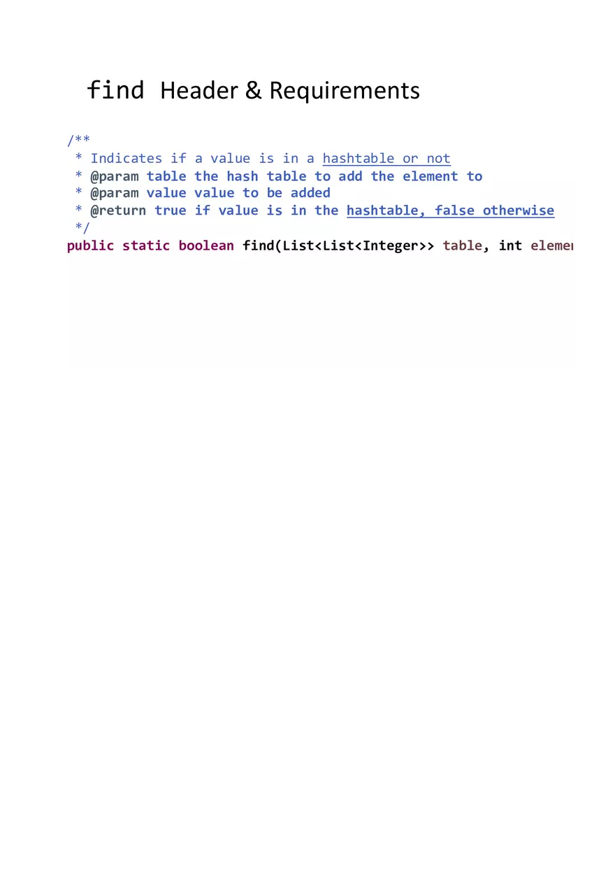 Hash Tables and Hashing Lecture 2 - Page 1