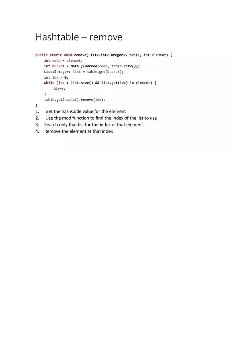 Hash Tables and Hashing Lecture 2 - Page 5