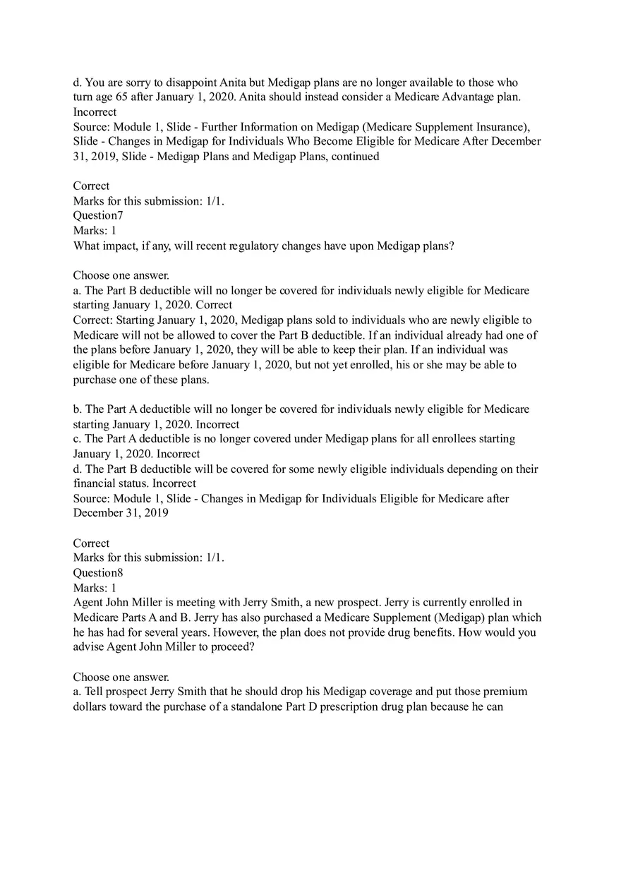 Understanding Original Fee-for-Service (FFS) Medicare Coverage Answers - Page 16