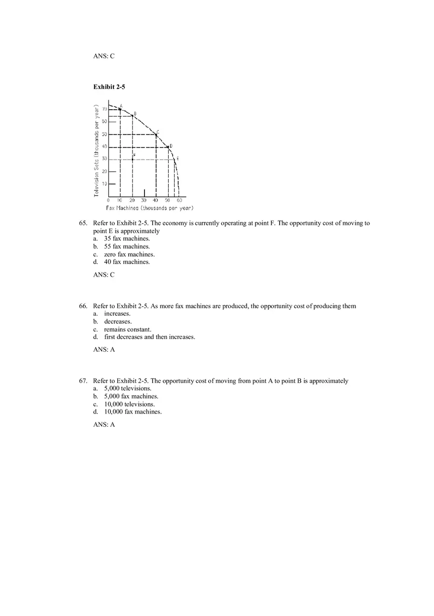 Production Possibilities Frontier Framework Answer Key 2 - Page 6