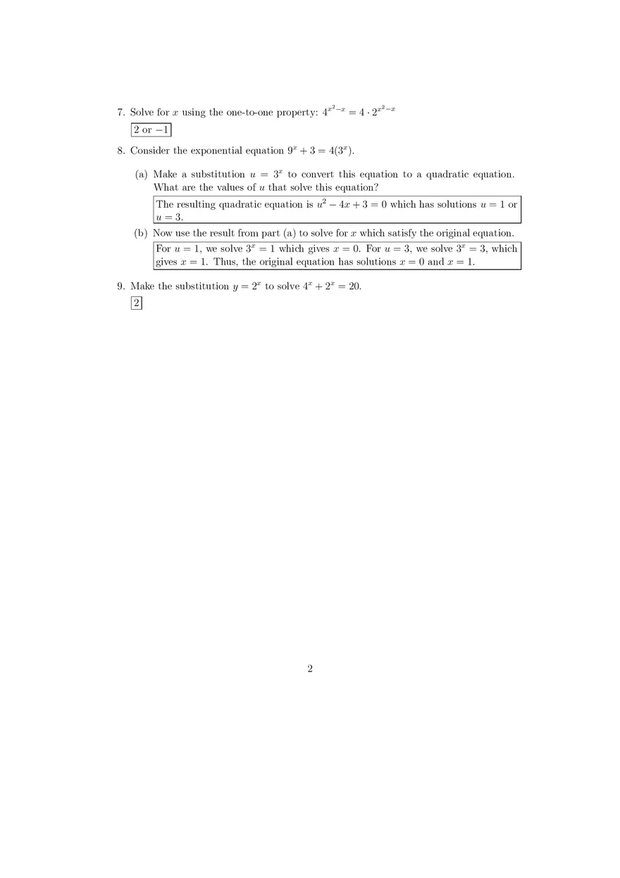 Suggested Practice Problems With Answers - Page 2