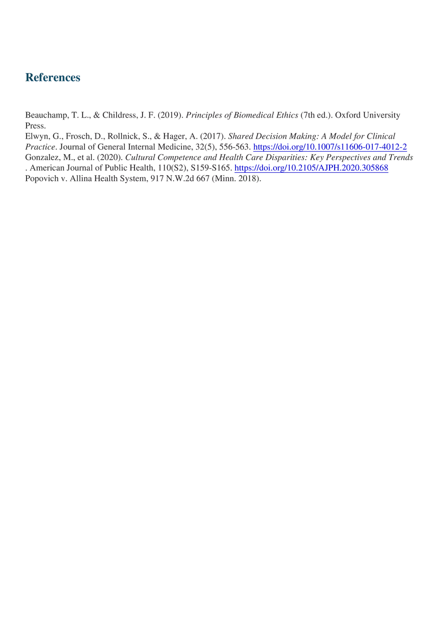 Analysis of Popovich v. Allina Health System - Page 6