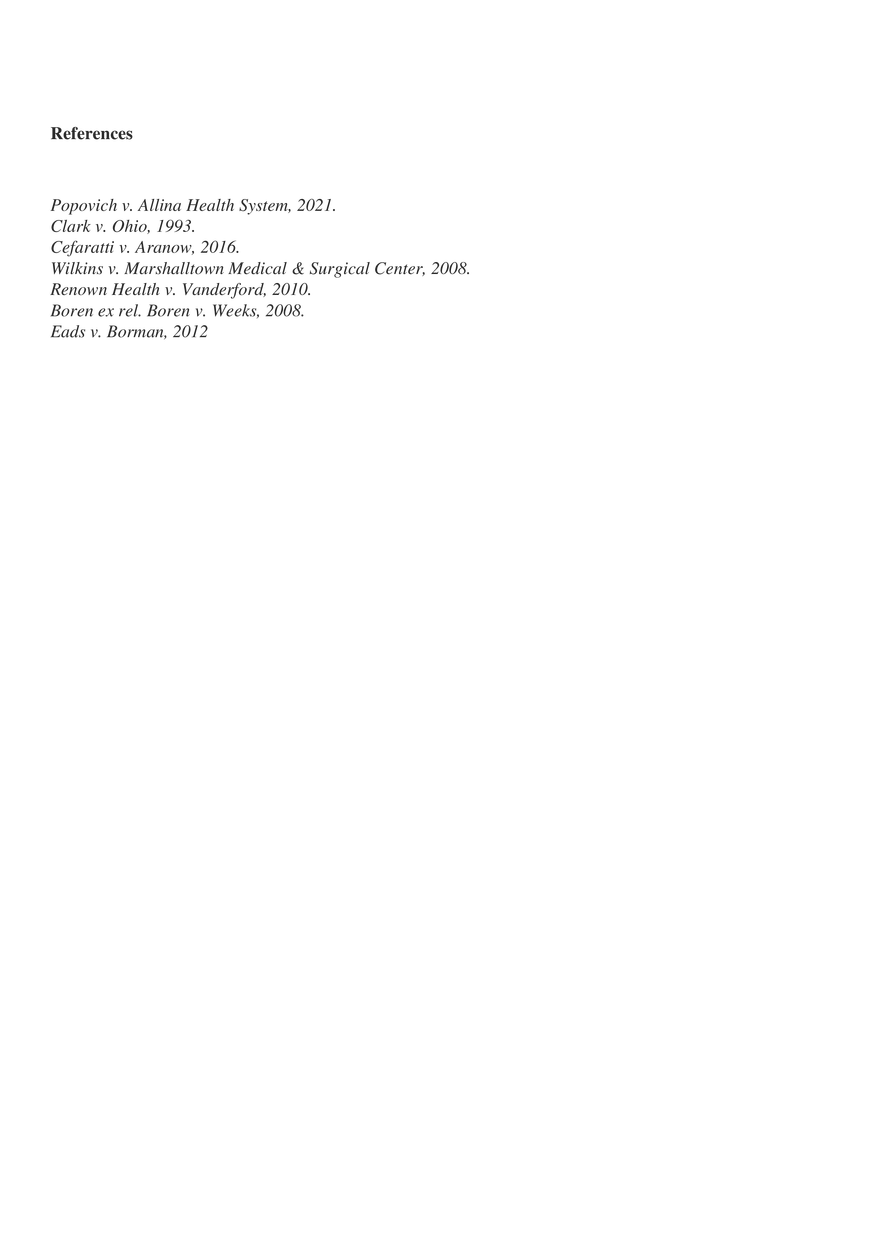 Case Analysis Popovich v. Allina Health System - Page 4