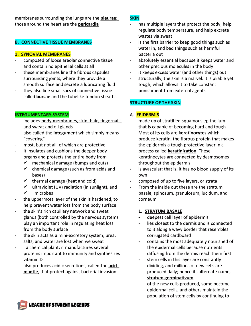 Anatomy and Physiology 1 - Page 33