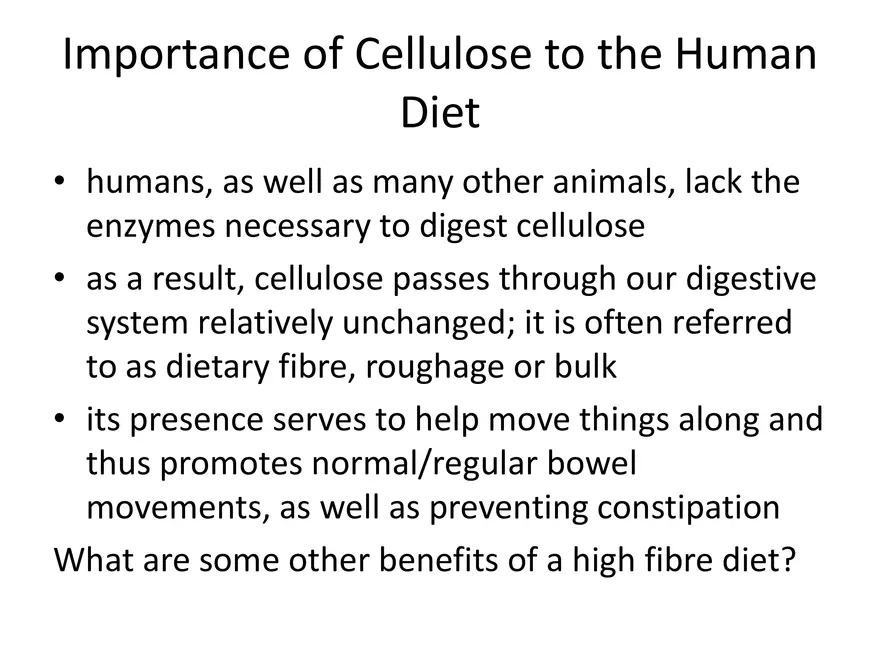 Biologically Important Molecules - Carbohydrates - Page 8