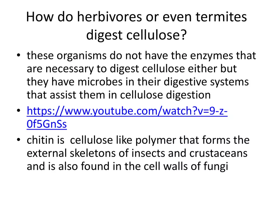 Biologically Important Molecules - Carbohydrates - Page 9