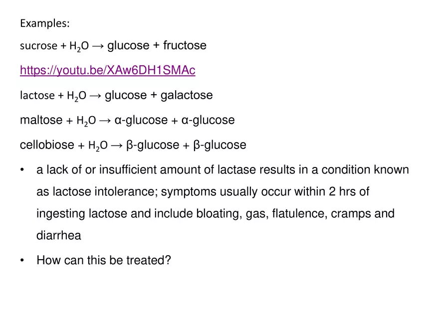 Biologically Important Molecules - Carbohydrates - Page 17