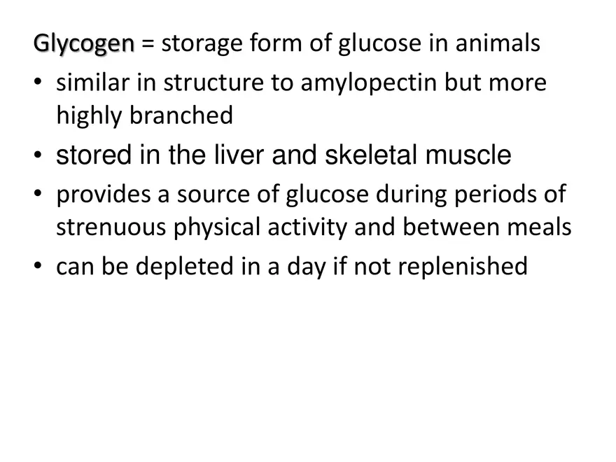 Biologically Important Molecules - Carbohydrates - Page 5