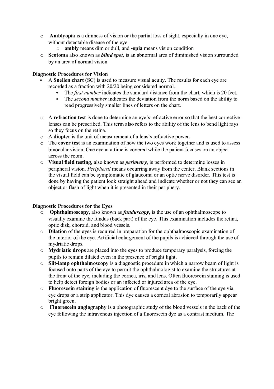 Medical Terminology Chapter 11 (2) - Page 1