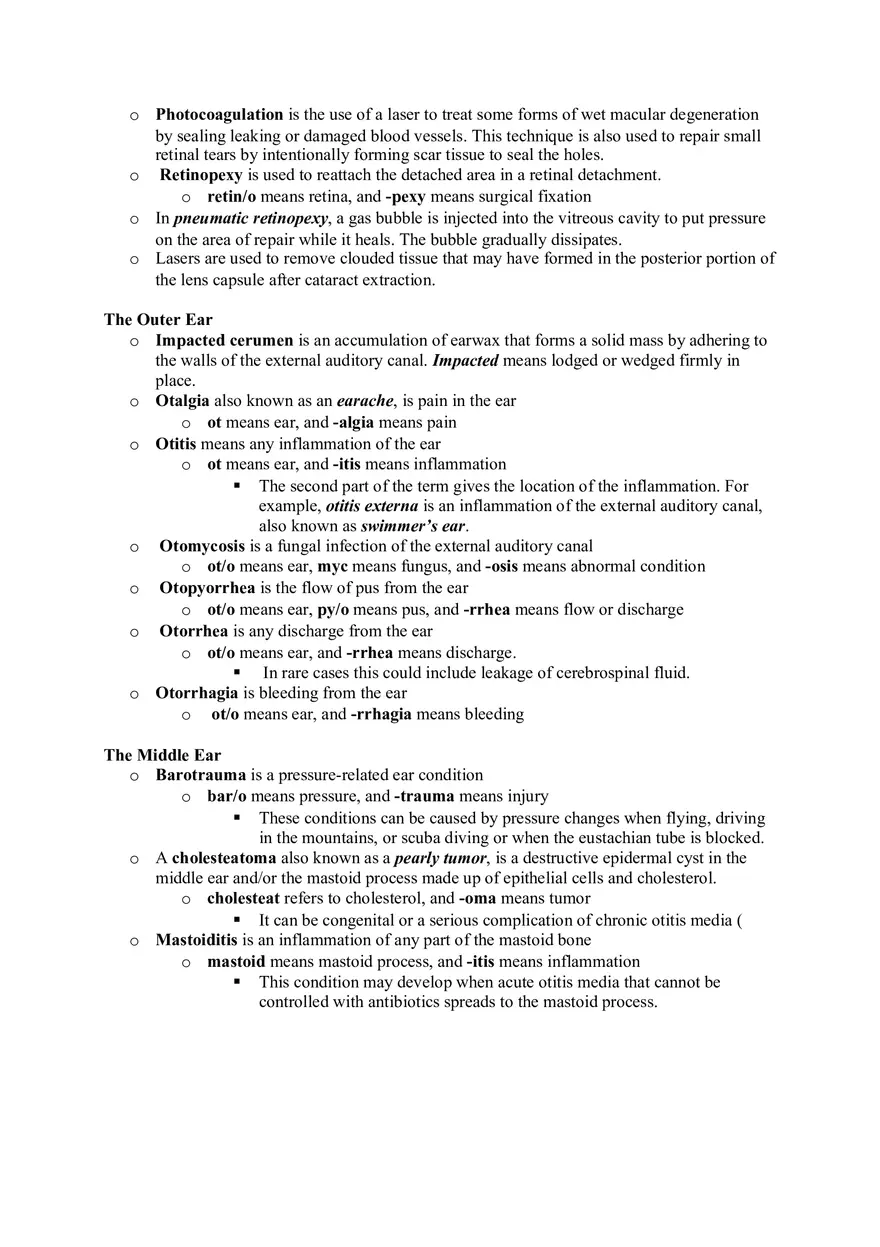 Medical Terminology Chapter 11 (2) - Page 4