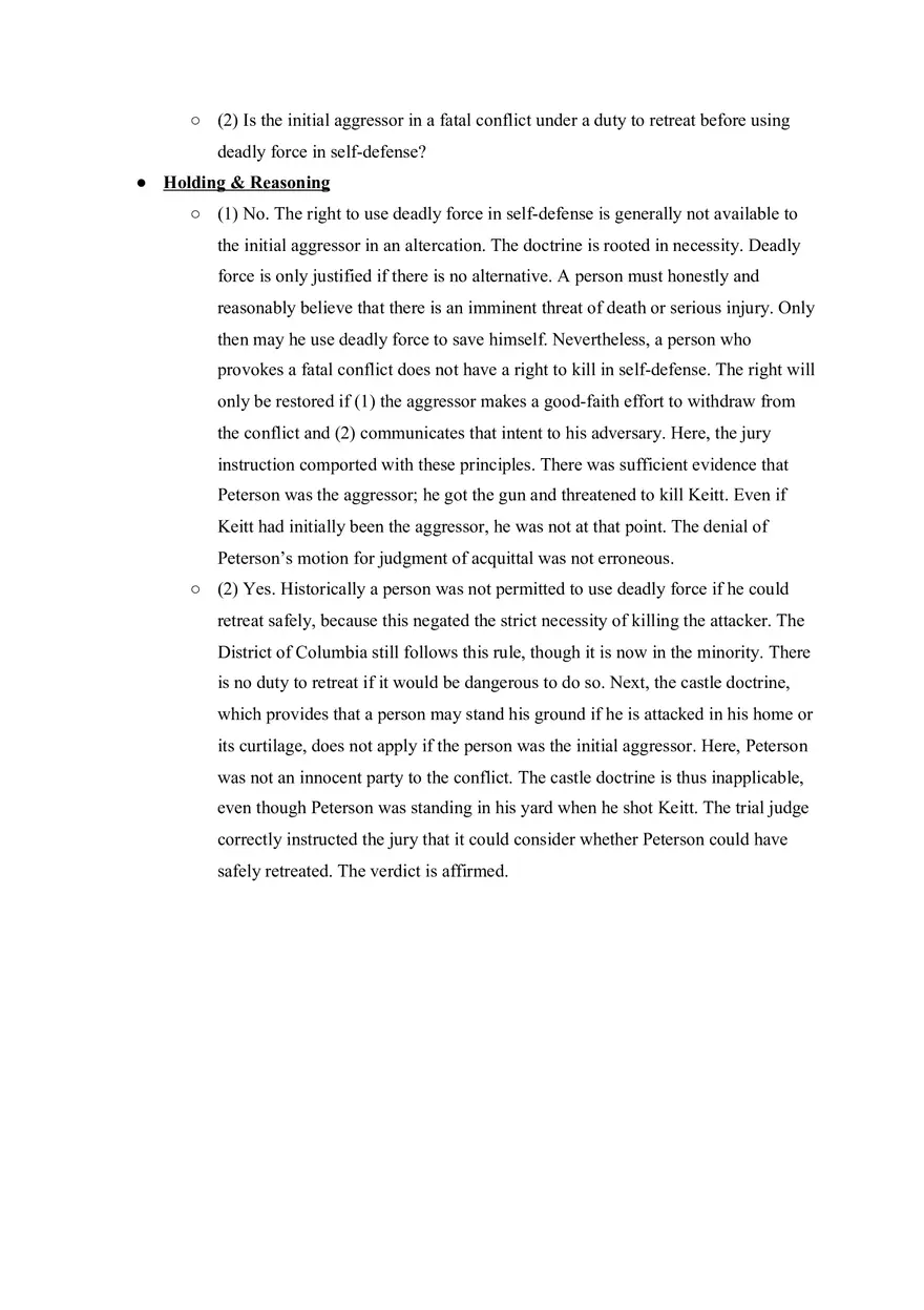 Criminal Law - United States v. Peterson - Page 2