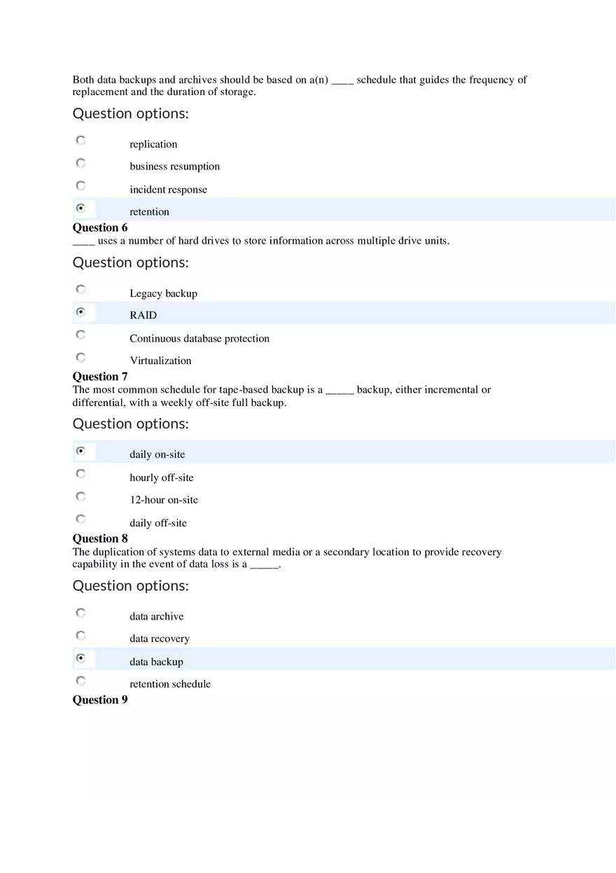 Quiz Submissions - Chapter 3 - Page 2