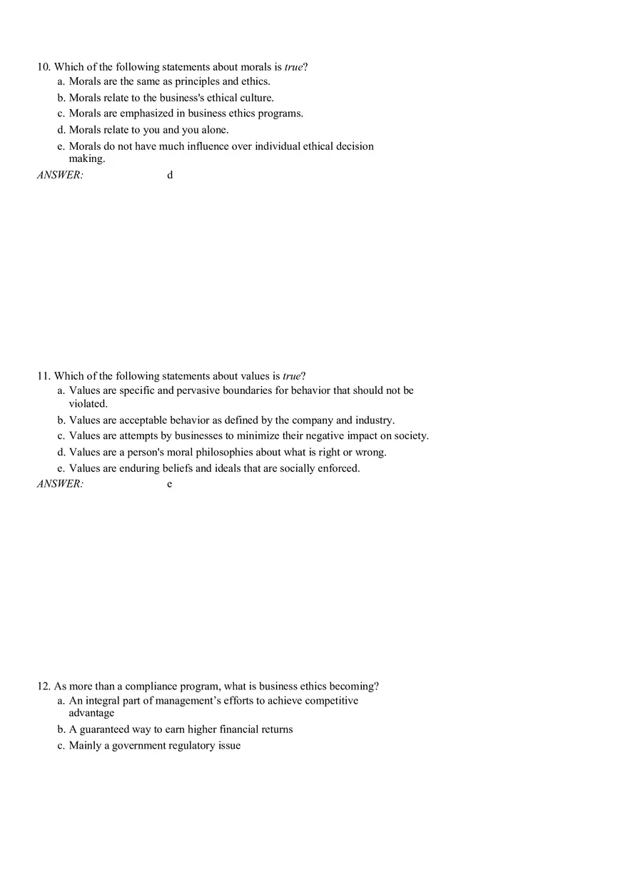 Chapter 01 The Importance of Business Ethics 1 - Page 6
