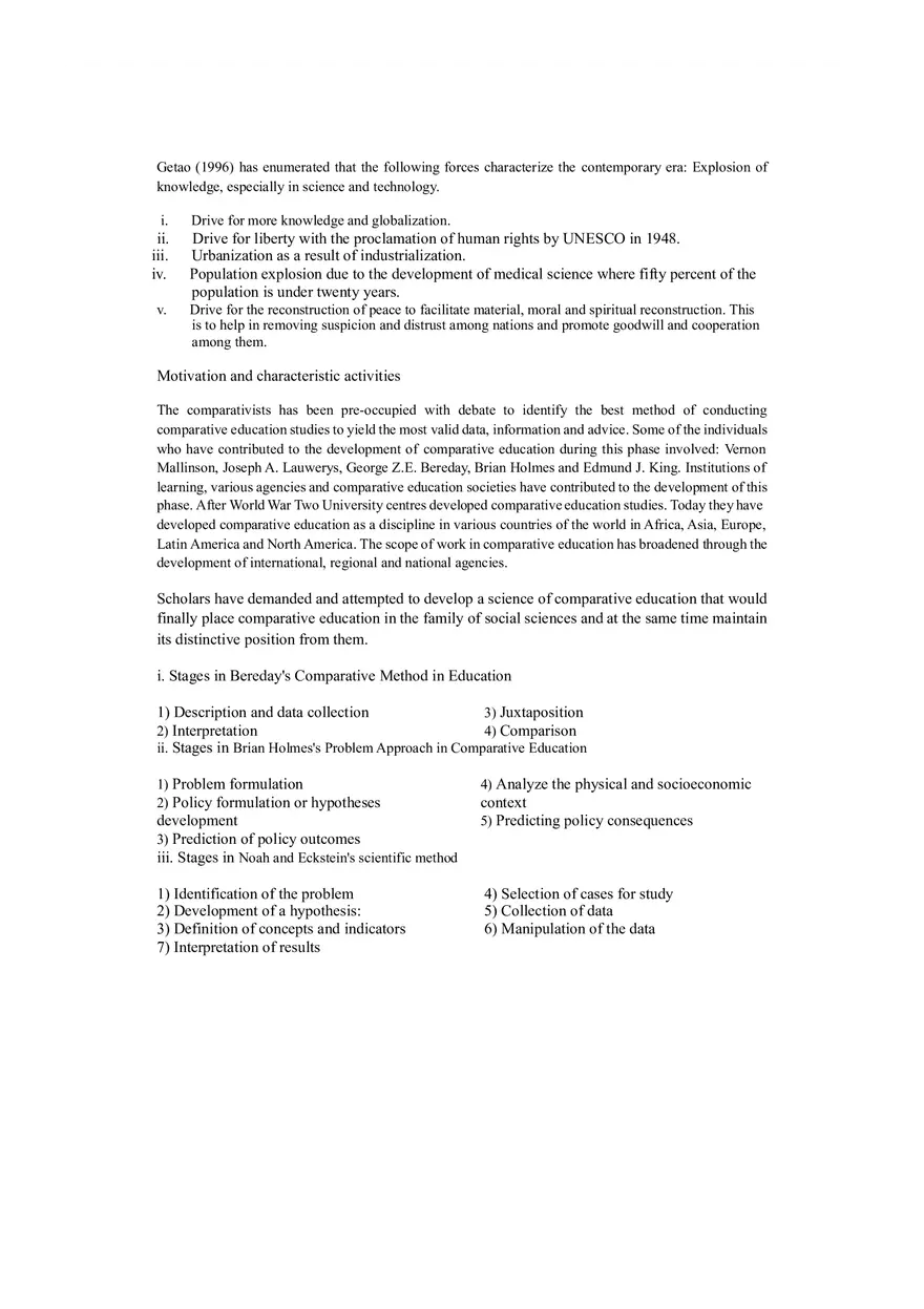 Introduction to Comparative Education - Page 5