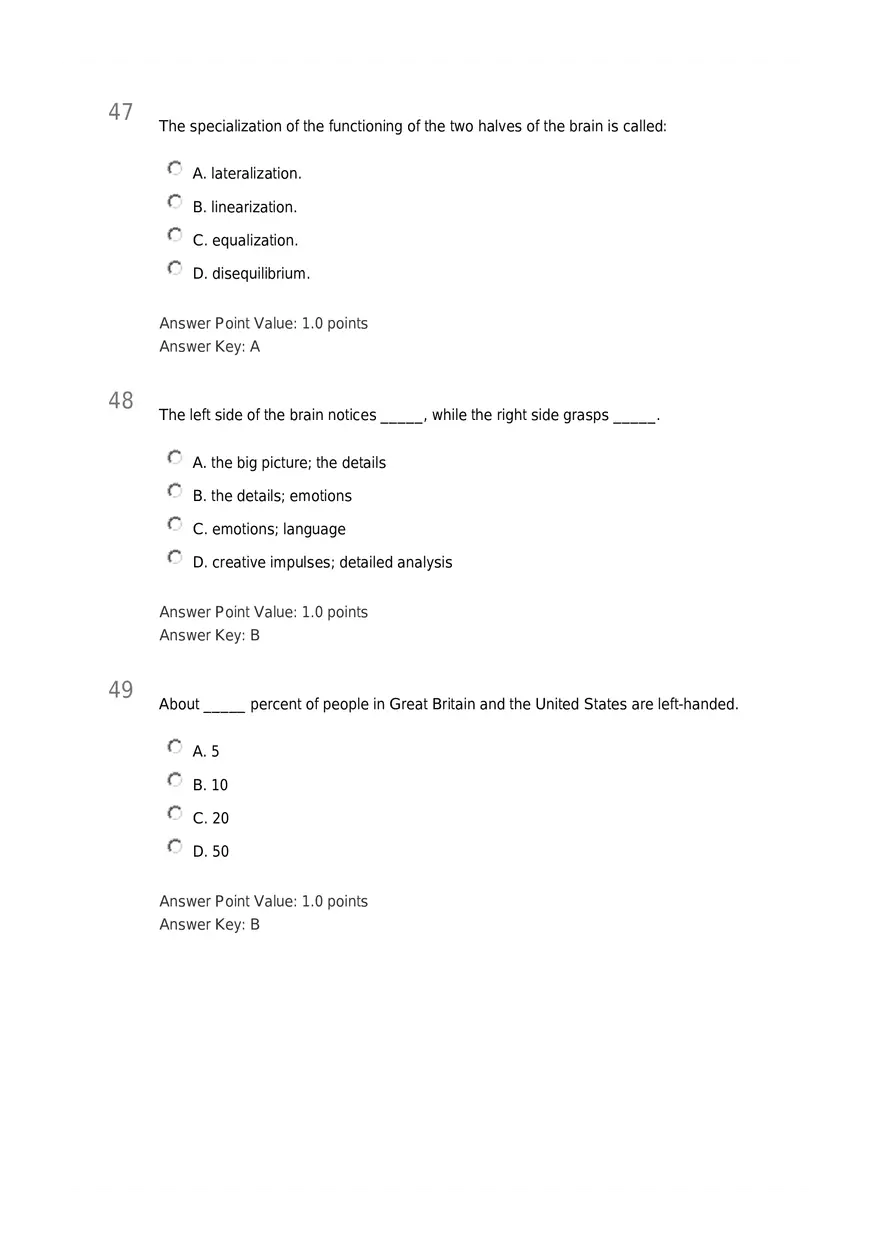 Early Childhood - Body and Mind Answers Part 2 - Page 8