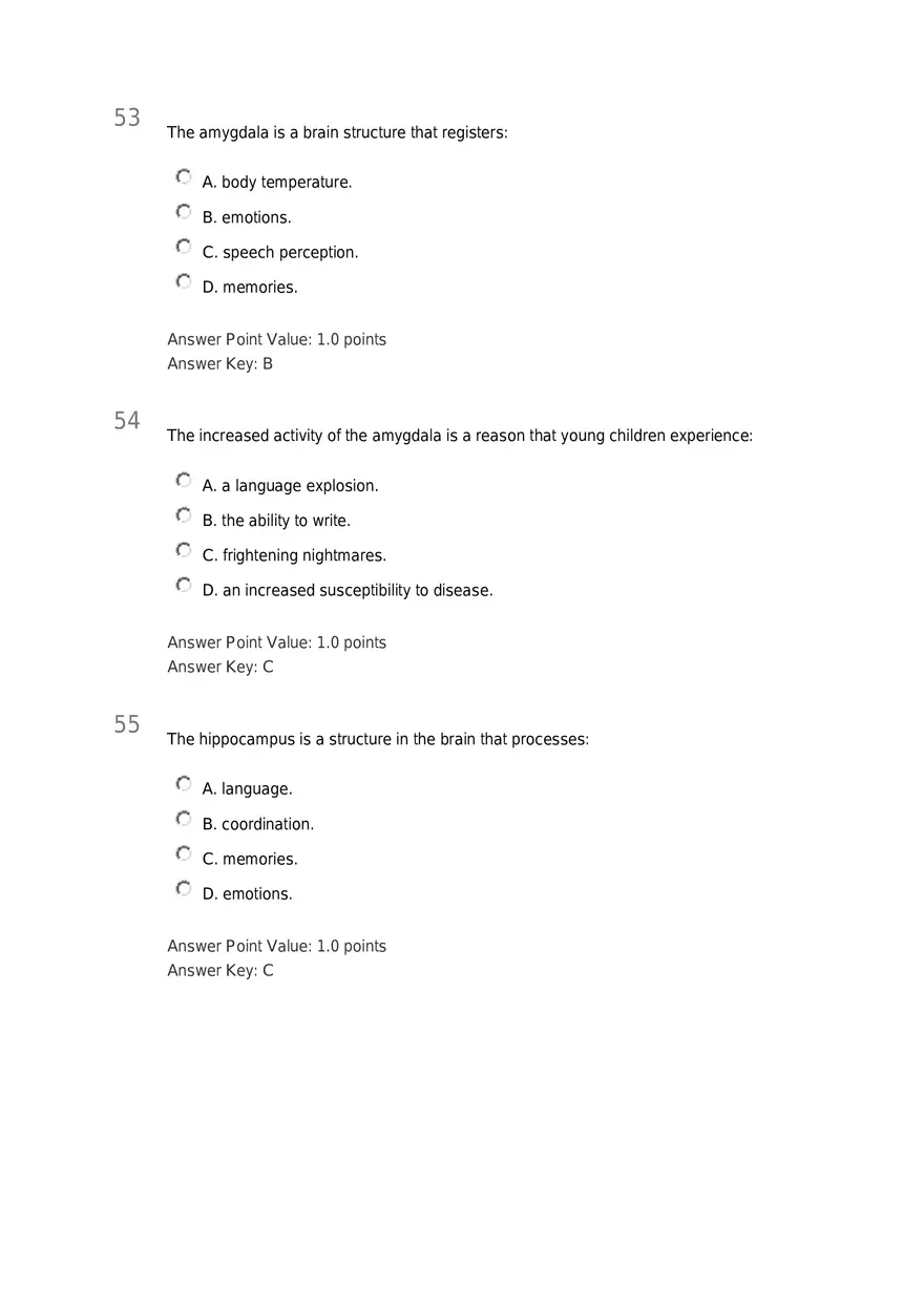 Early Childhood - Body and Mind Answers Part 2 - Page 10