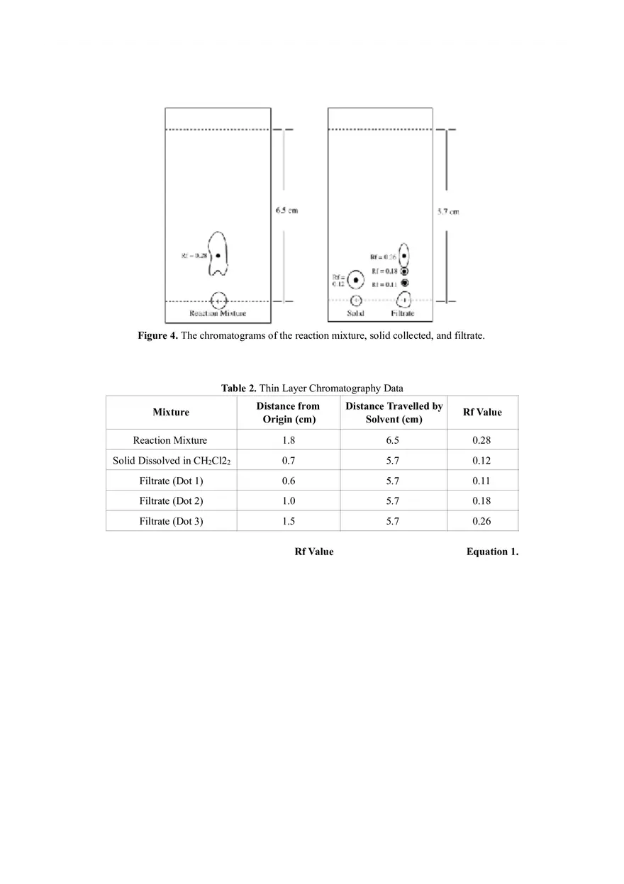 Lab Report - Synthesis Of 1,4-Diphenyl-1,3-Butadiene - Page 4