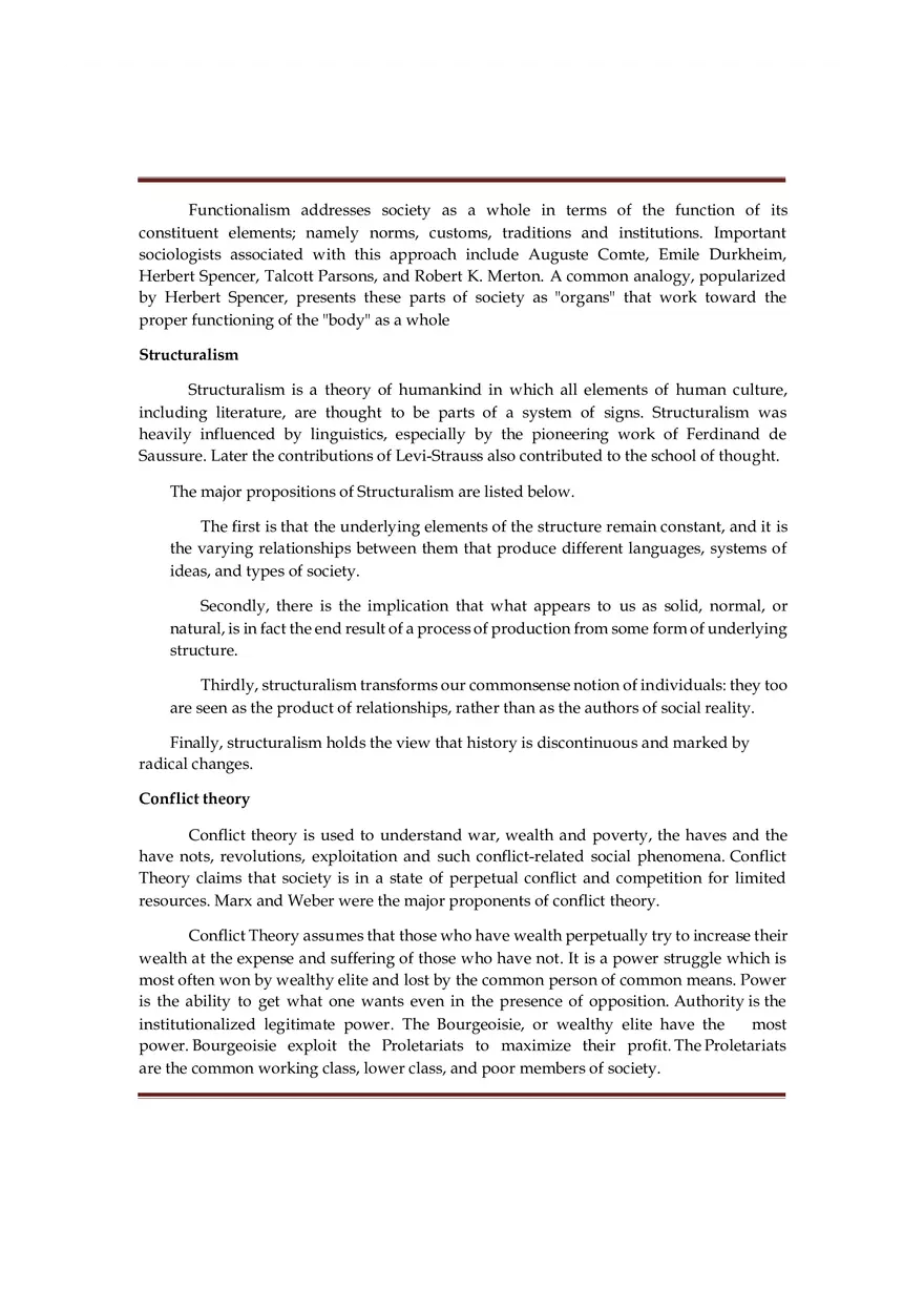 Theoretical Perspectives In Sociology Module 1 - Page 8