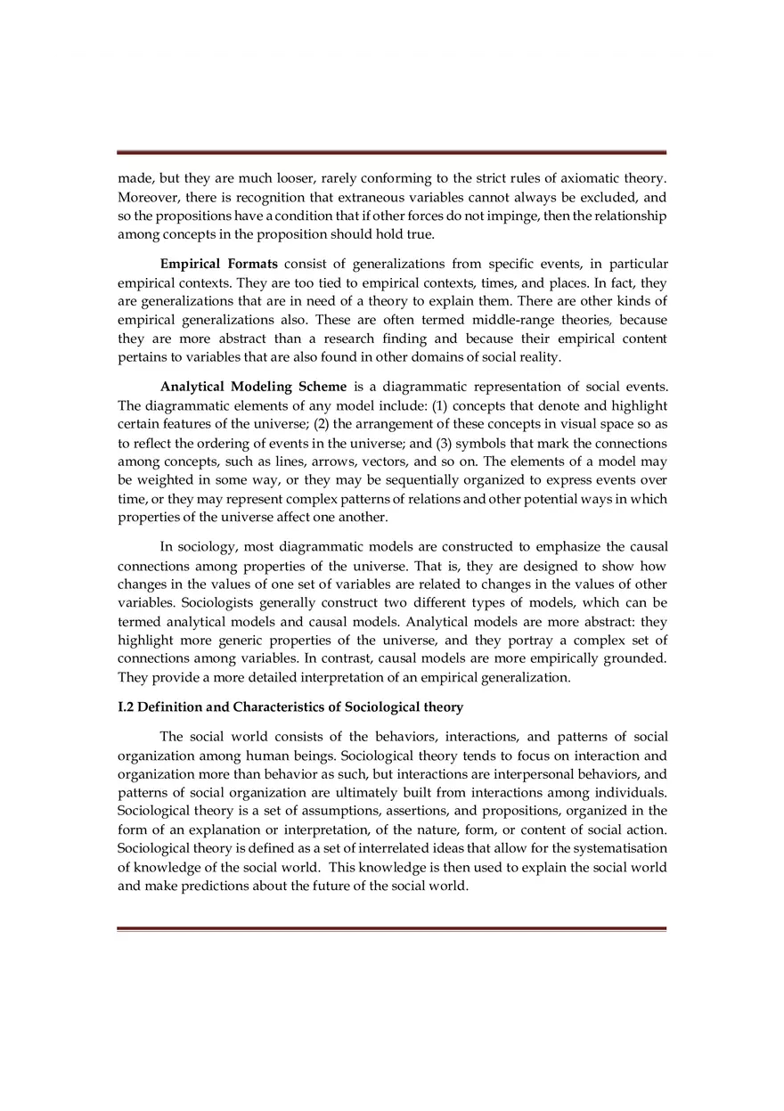 Theoretical Perspectives In Sociology Module 1 - Page 5