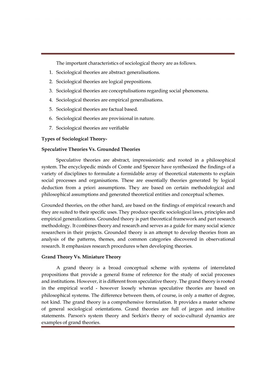 Theoretical Perspectives In Sociology Module 1 - Page 6