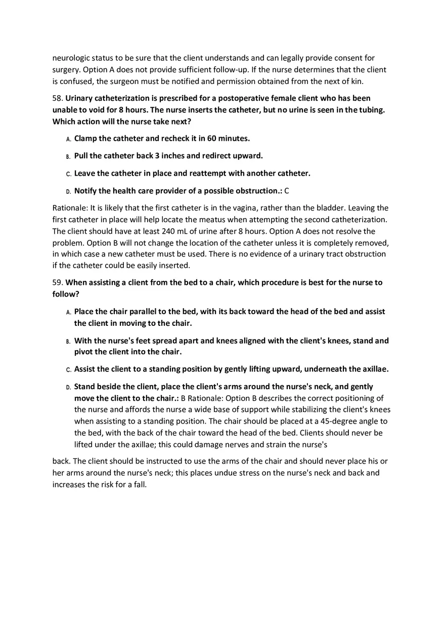 Fundamentals Of Nursing Modalities Practicum Answer Key Part 2 - Page 12