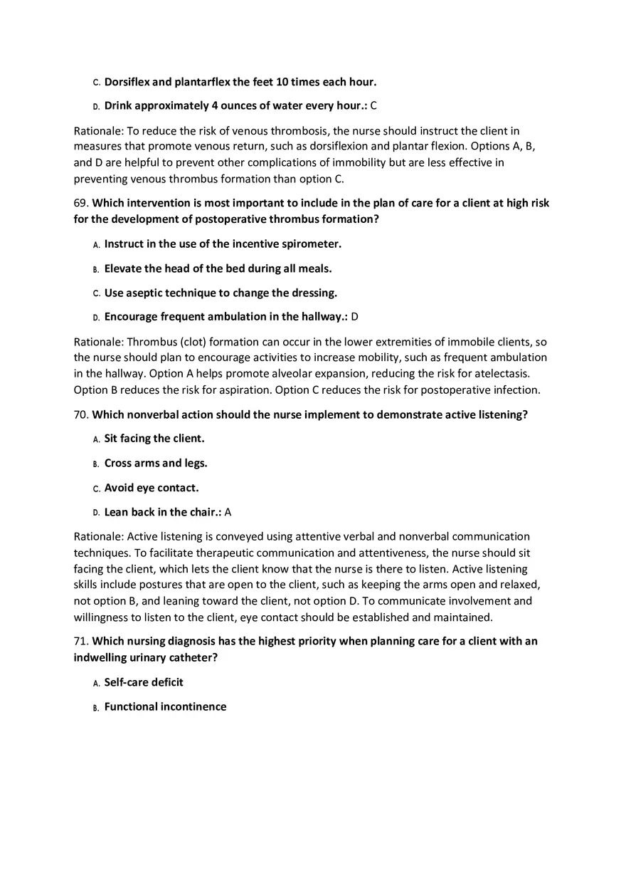 Fundamentals Of Nursing Modalities Practicum Answer Key Part 2 - Page 4