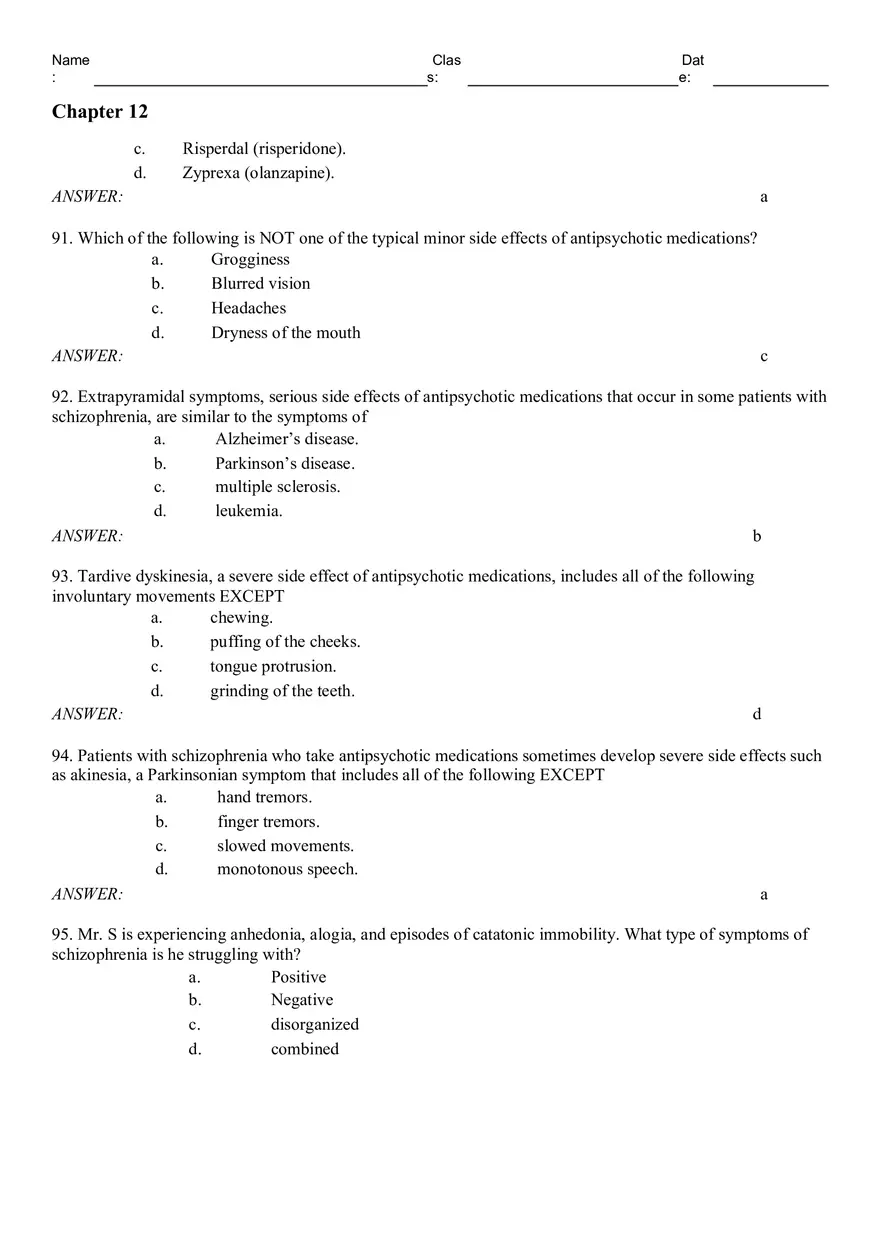 Nursing Medical Surgical Care of Adults Part 2 - Page 13