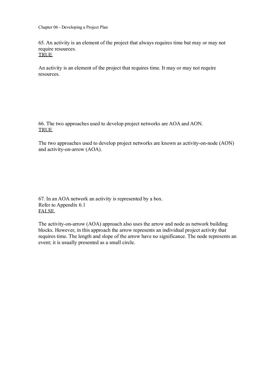Chapter 06 - Developing a Project Plan Answer Key 3 - Page 15