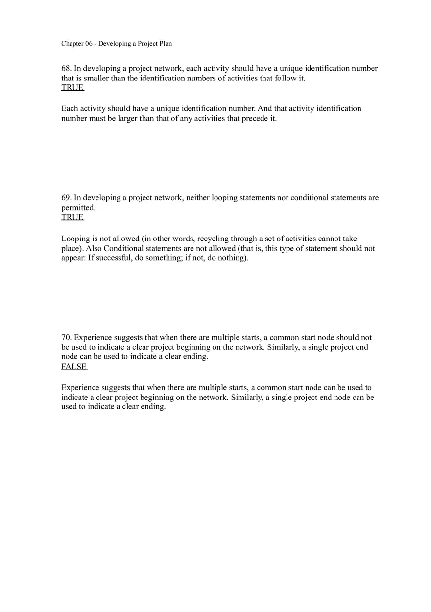 Chapter 06 - Developing a Project Plan Answer Key 3 - Page 16