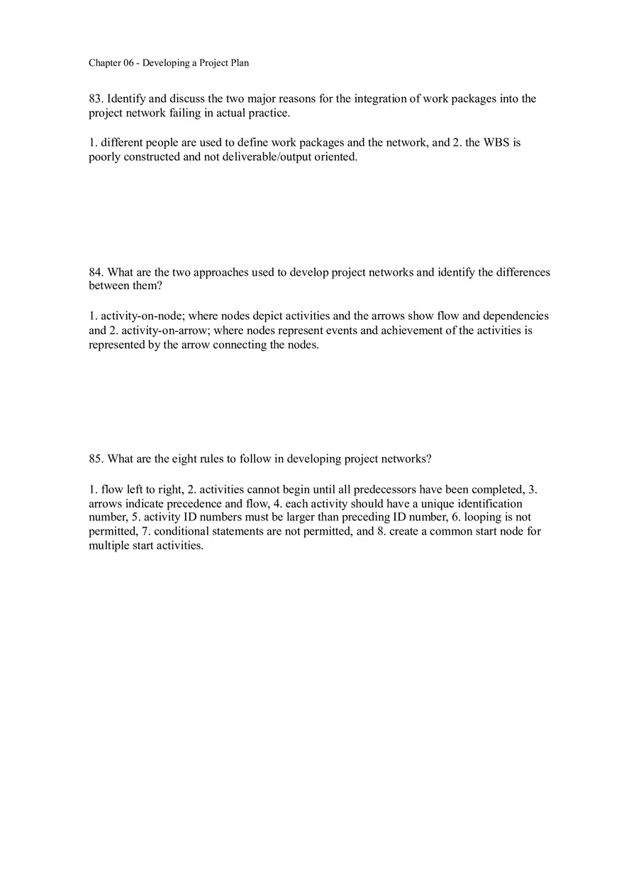Chapter 06 - Developing a Project Plan Answer Key 3 - Page 6