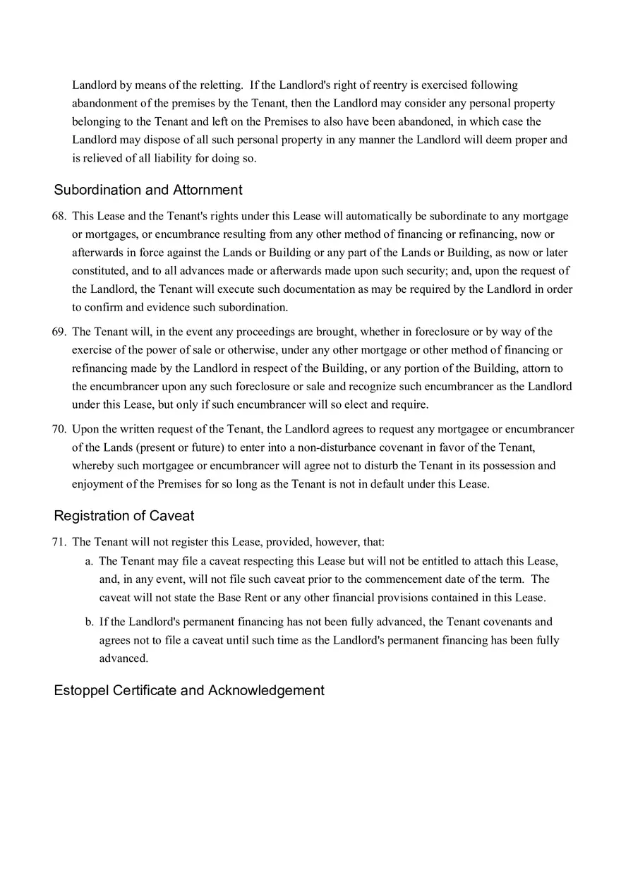 Sample Commercial Lease Agreement Part 2 - Page 9