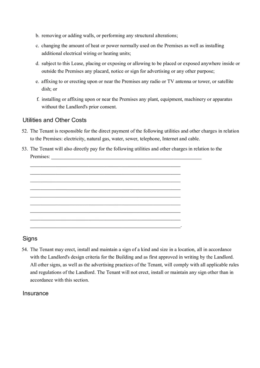 Sample Commercial Lease Agreement Part 2 - Page 5