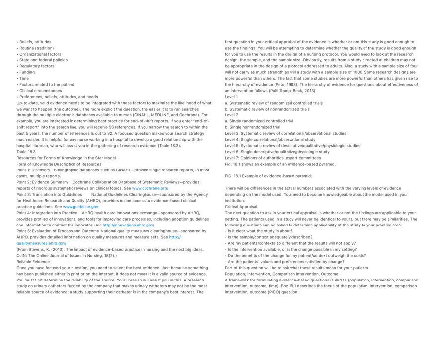 Evidence-Based Practice (EBP) in Nursing - Page 3